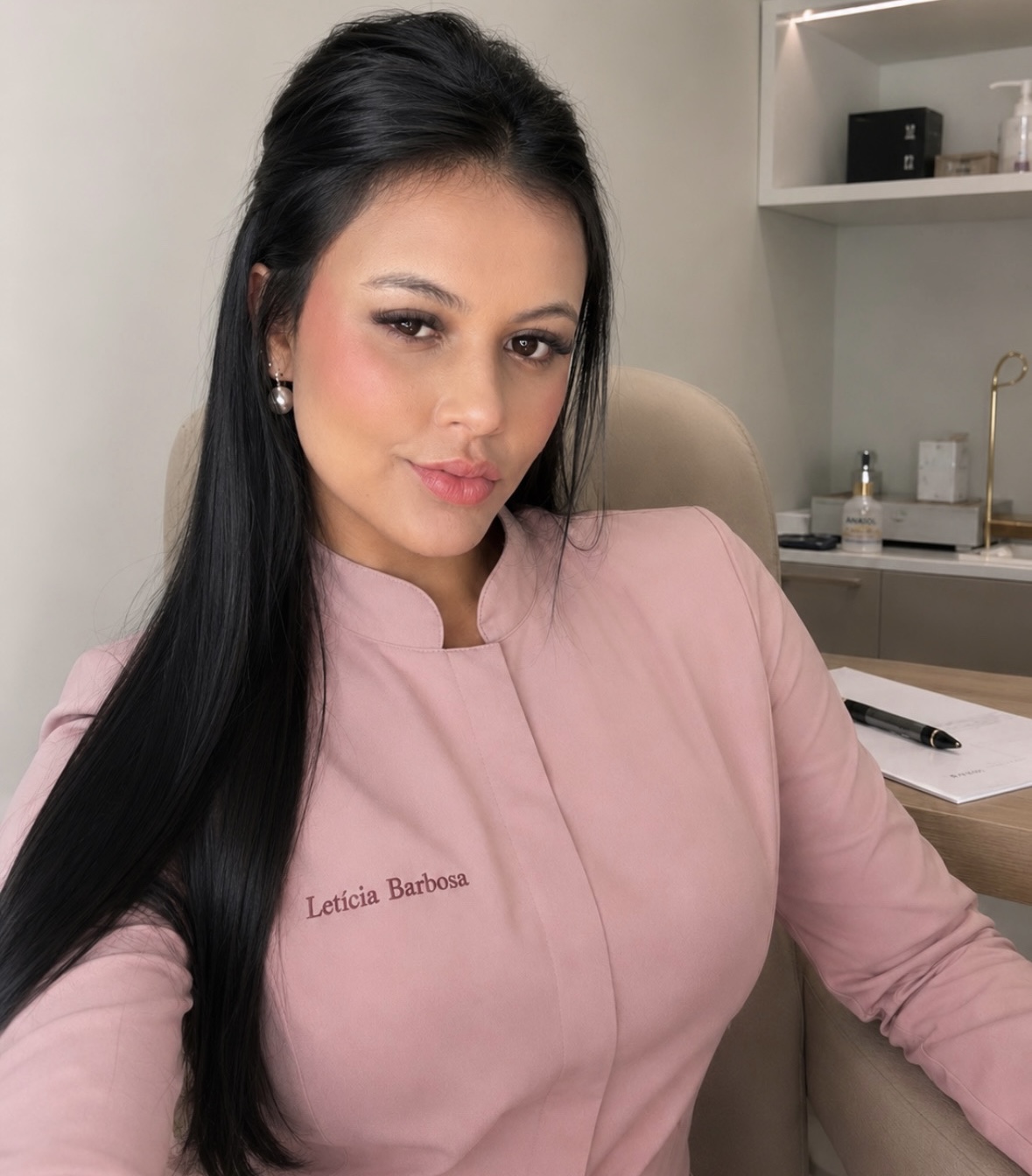 Letícia Barbosa, especialista em estética e bem-estar